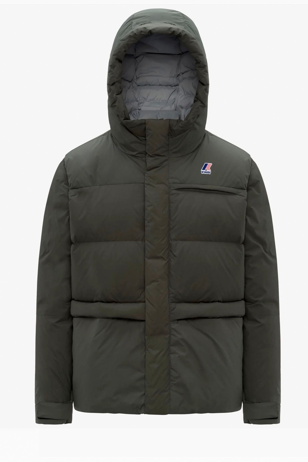 K-WAY LE VRAI . AURELE HEAVY WARM en color VERDE  (3)