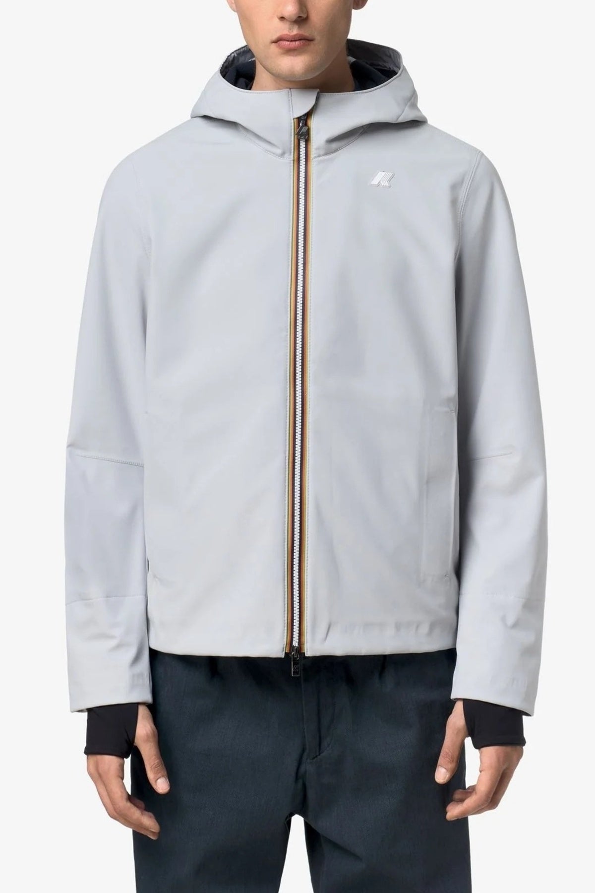 K-WAY JACKO BONDED en color GRIS  (1)