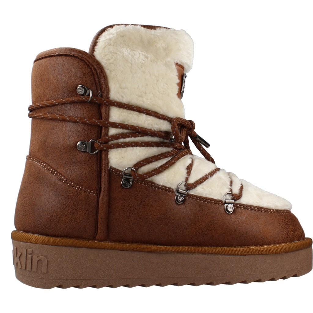 D. FRANKLIN BOOTS NORDIC FUR en color MARRON  (4)