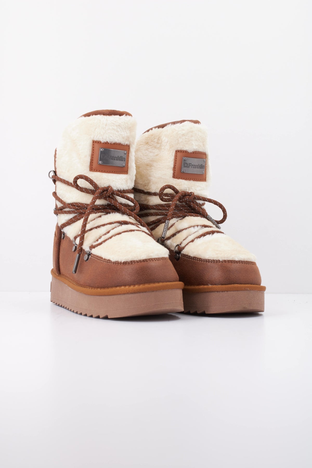 D. FRANKLIN BOOTS NORDIC FUR en color MARRON  (2)
