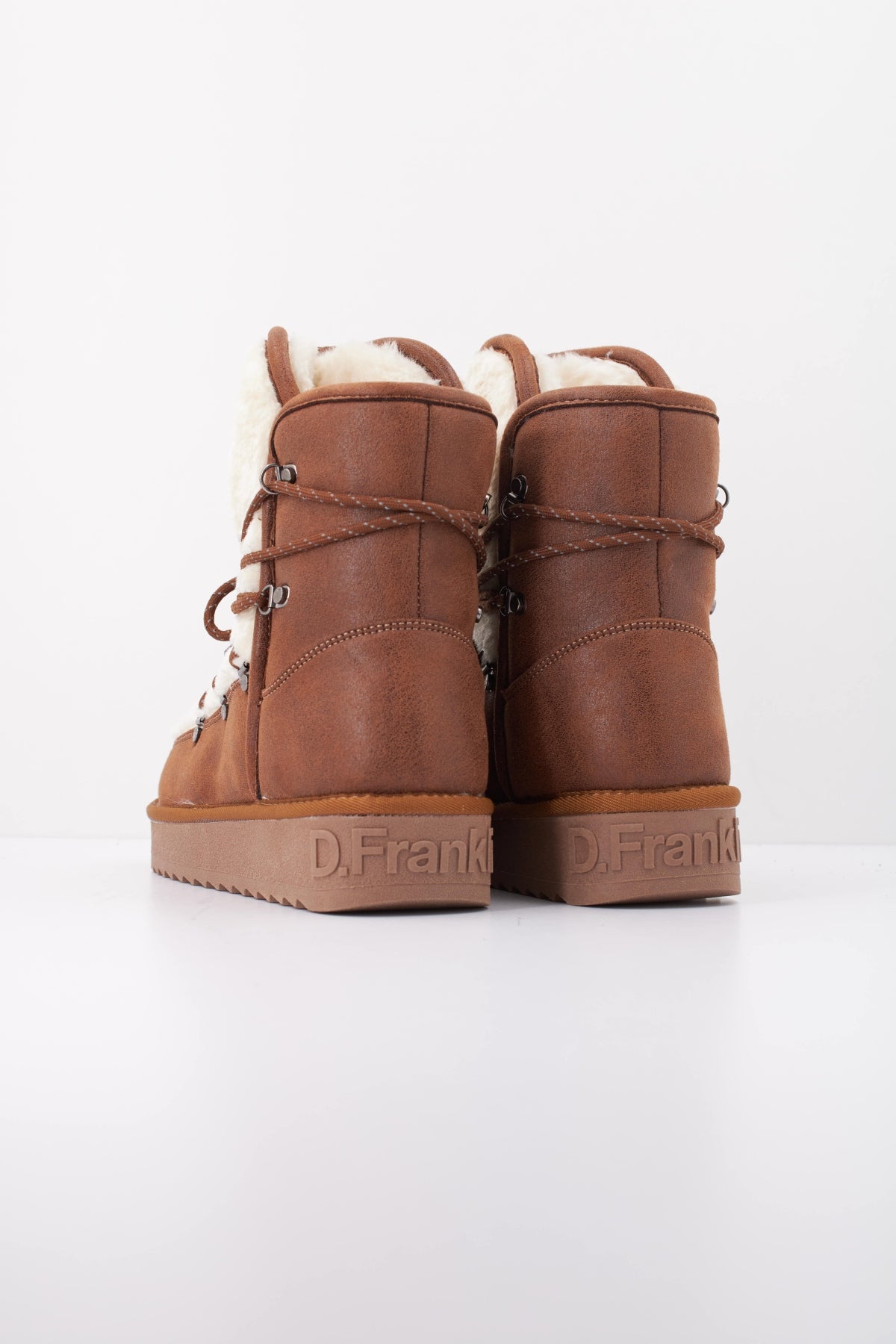 D. FRANKLIN BOOTS NORDIC FUR en color MARRON  (4)