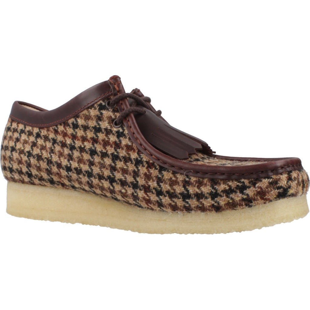 CLARKS ORIGINALS  WALLABEE  en color MARRON  (5)