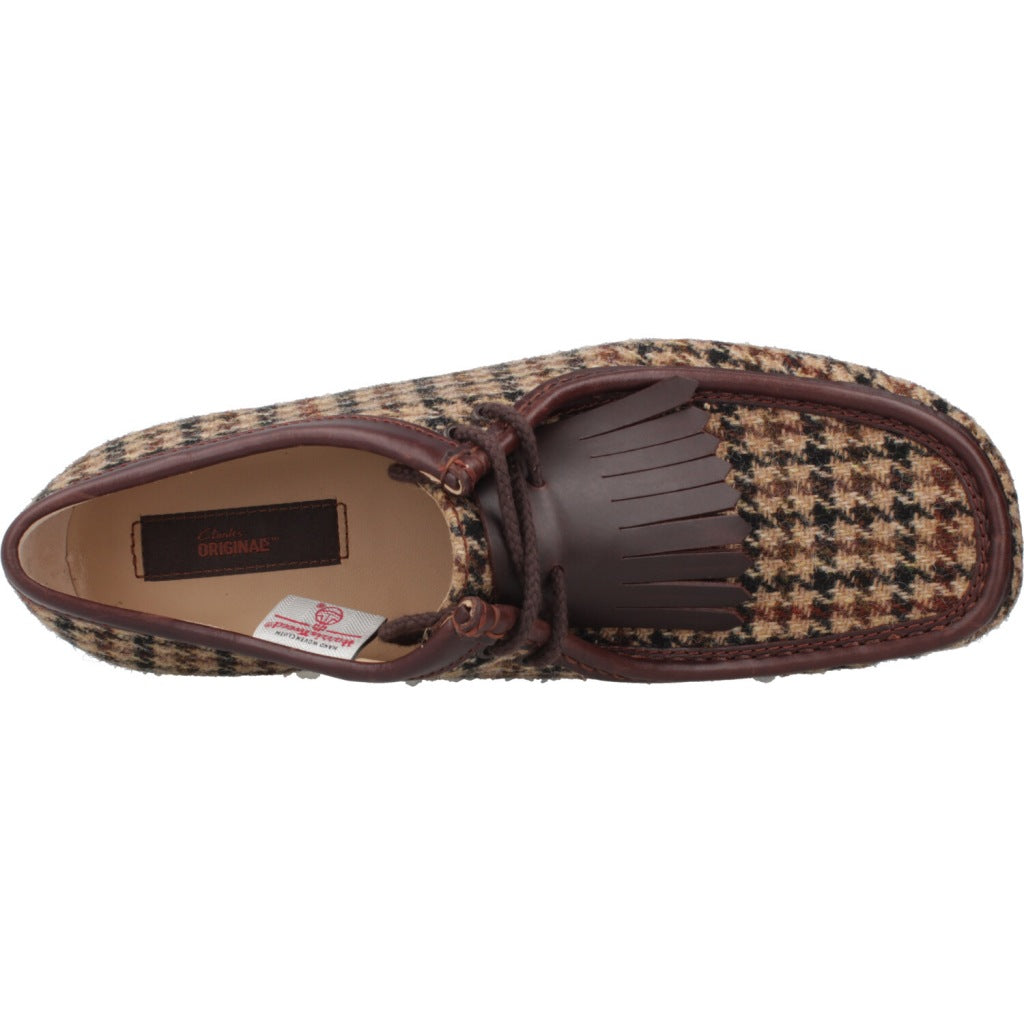 CLARKS ORIGINALS  WALLABEE  en color MARRON  (7)