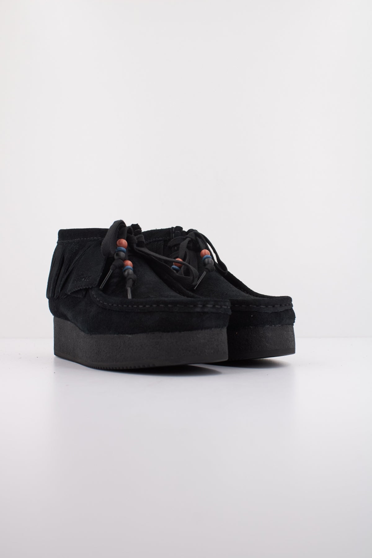 CLARKS ORIGINALS WBWEDGE FRINGE en color NEGRO  (2)