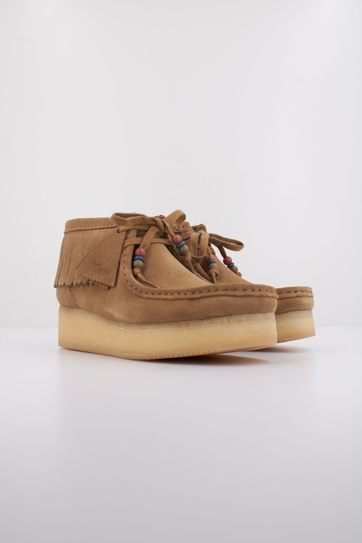CLARKS ORIGINALS WBWEDGE FRINGE en color MARRON CLARO  (2)
