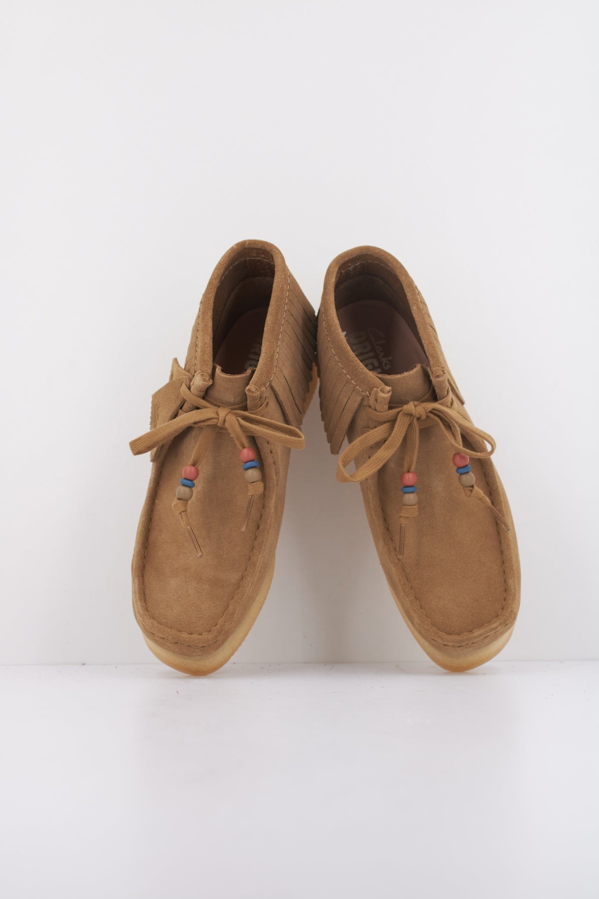 CLARKS ORIGINALS WBWEDGE FRINGE en color MARRON CLARO  (3)