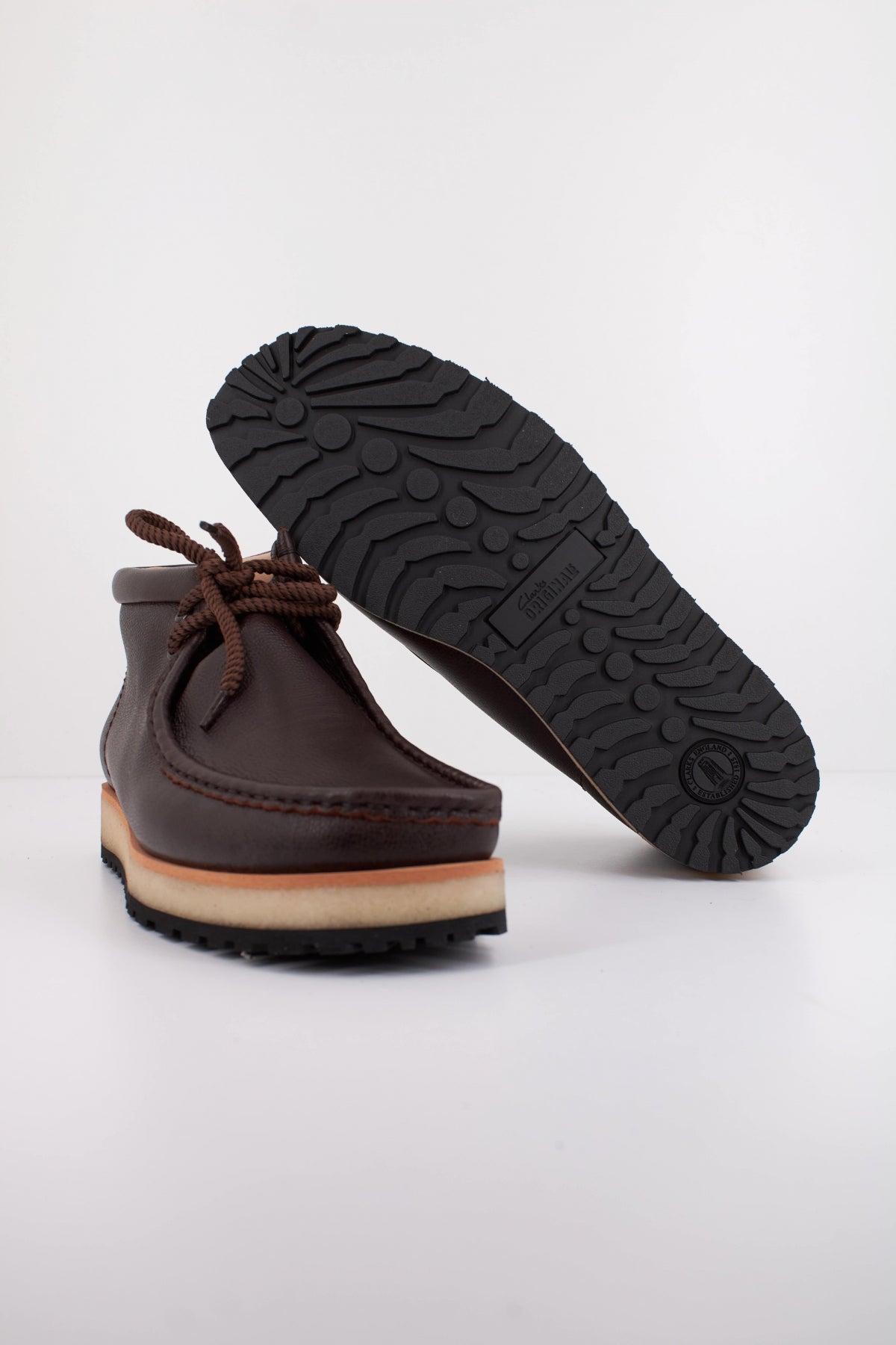 CLARKS ORIGINALS WALLABEE SCOUT en color MARRON  (4)