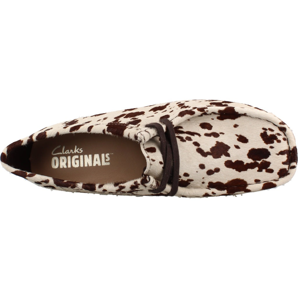 CLARKS ORIGINALS C WALLABEE. en color ANIMAL PRINT  (7)