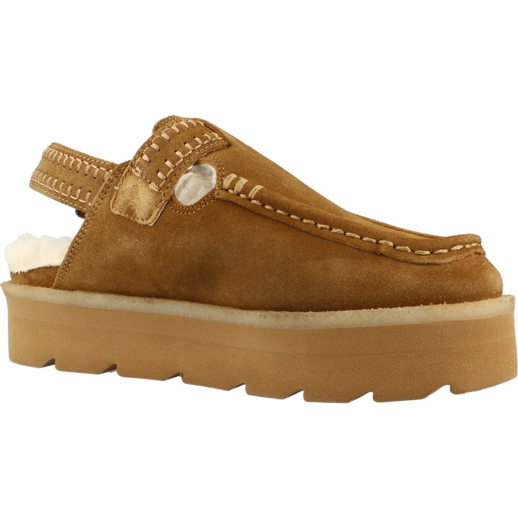 CLARKS ORIGINALS C MEARE EASY MID en color MARRON CLARO  (5)