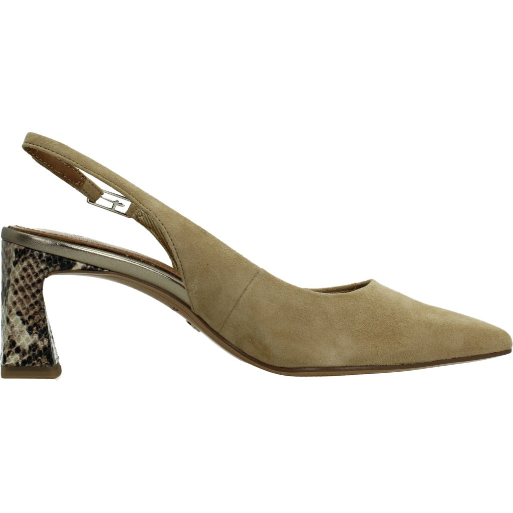 TAMARIS SANDALIAS TACON en color MARRON CLARO  (4)