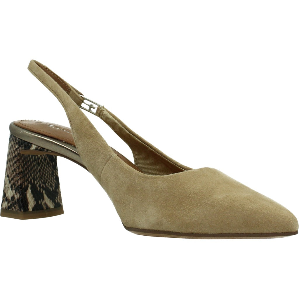 TAMARIS SANDALIAS TACON en color MARRON CLARO  (5)