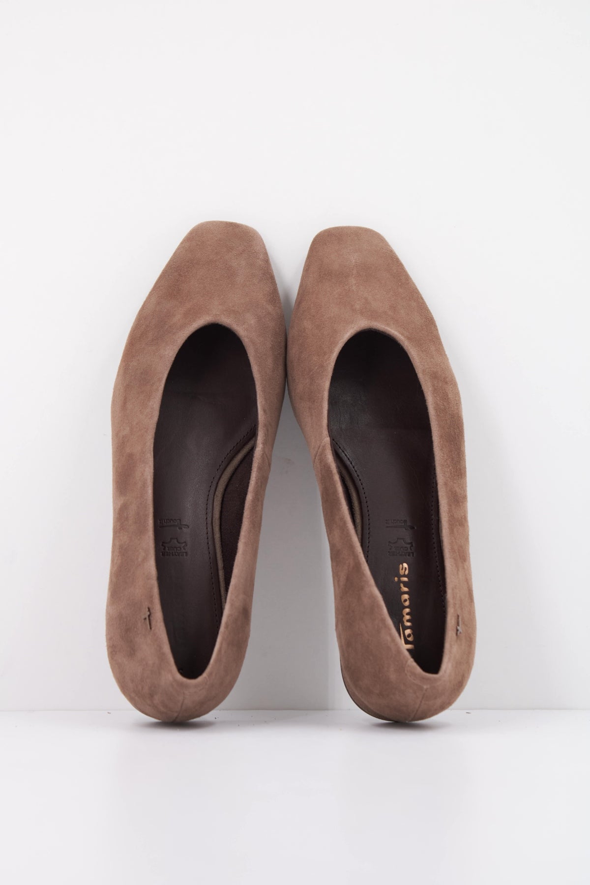 TAMARIS   BAILARINAS en color MARRON  (3)