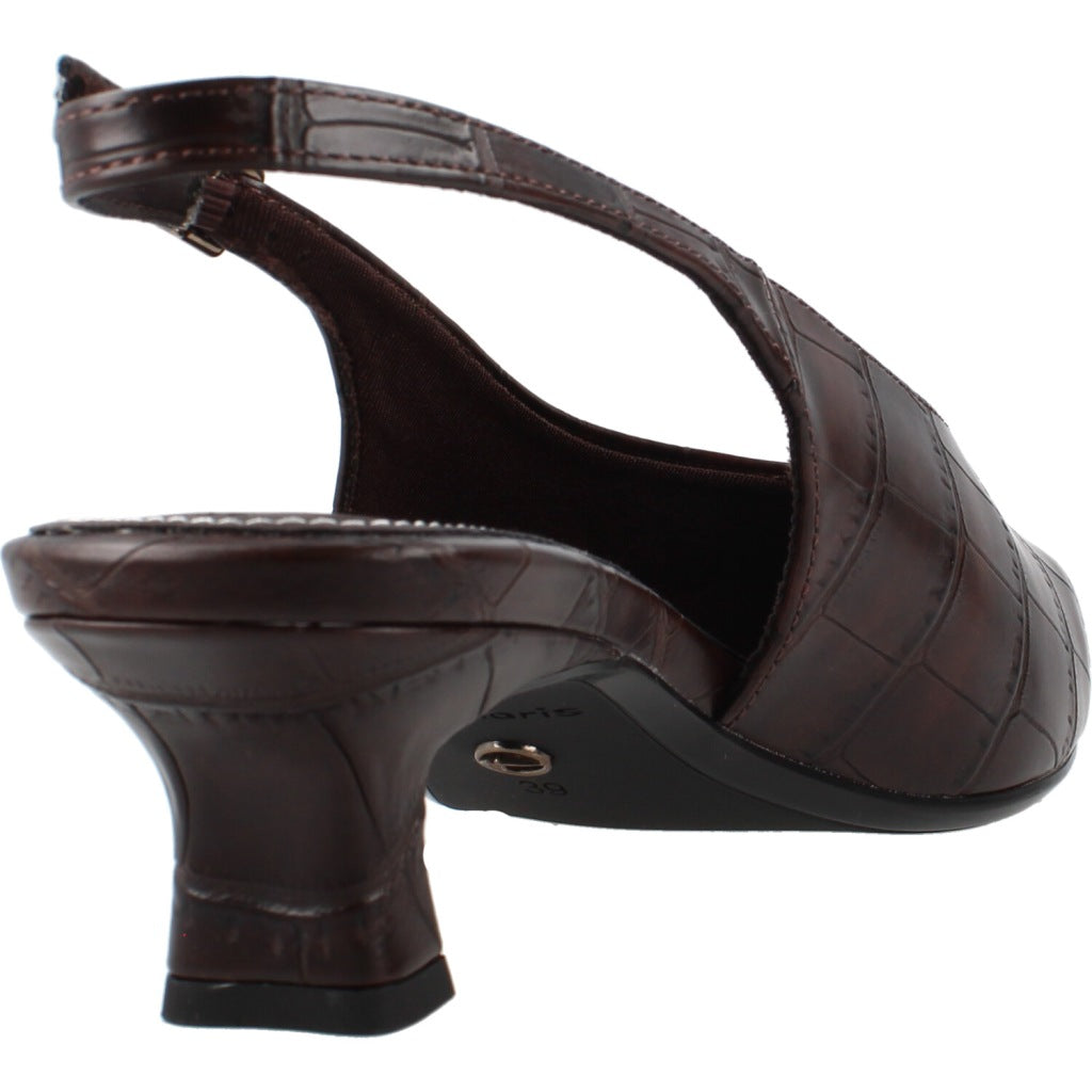 TAMARIS   ZAPATO TACON en color MARRON  (3)