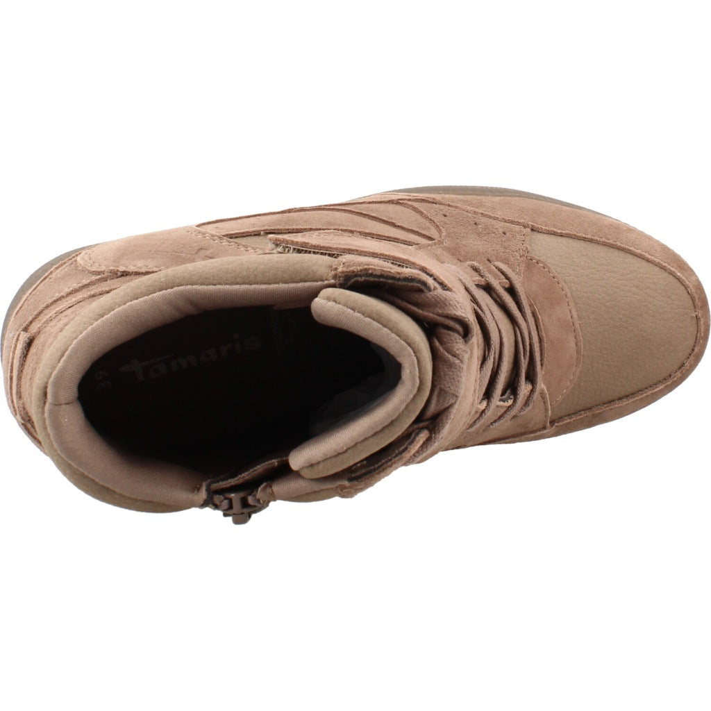 TAMARIS   BOTIN PLATAFORMA INTERIOR en color MARRON  (7)