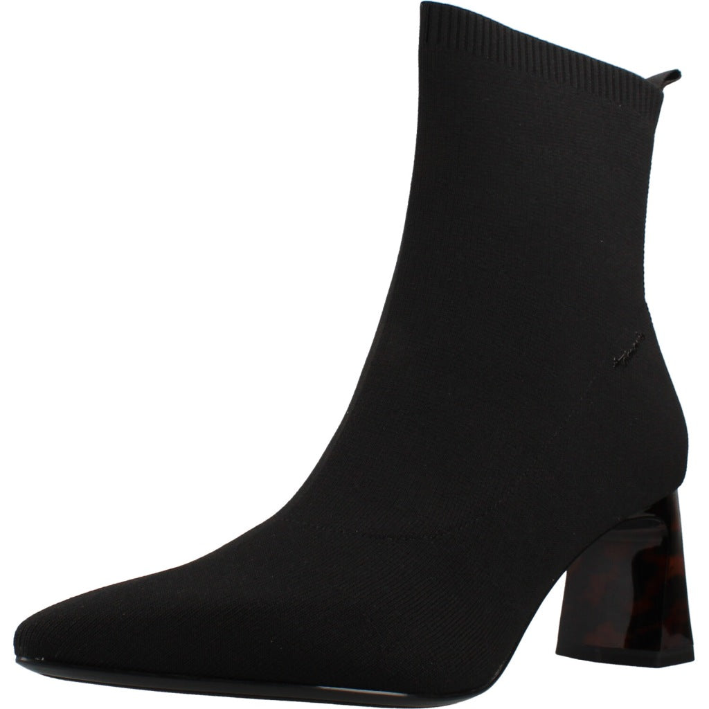 TAMARIS   BOTIN TACON en color NEGRO  (1)