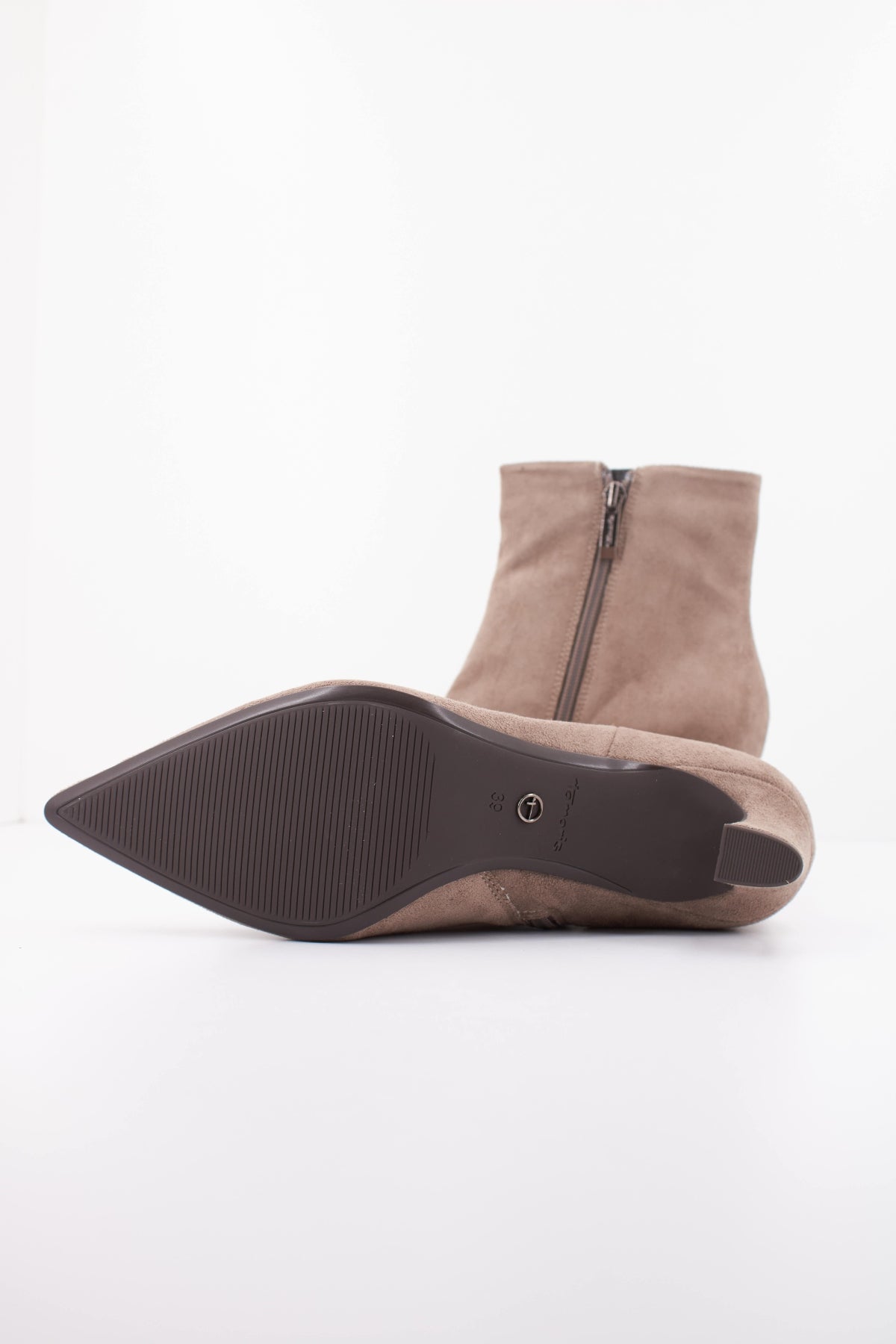 TAMARIS   BOTIN TACON en color BEIS  (5)