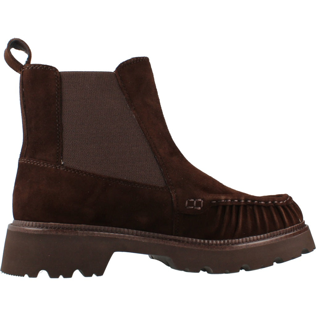 TAMARIS   BOTIN GOMAS LATERALES en color MARRON  (4)