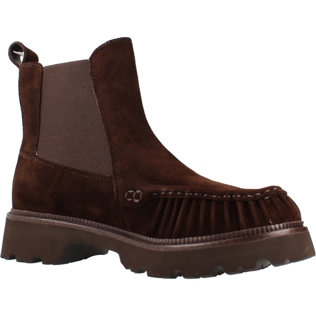 TAMARIS   BOTIN GOMAS LATERALES en color MARRON  (5)