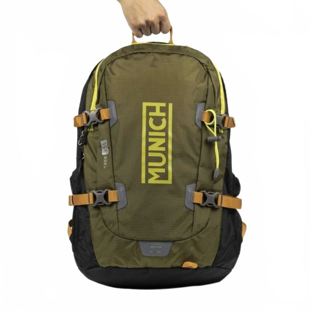 MUNICH SPORT BACKPACK TRECK en color VERDE  (3)