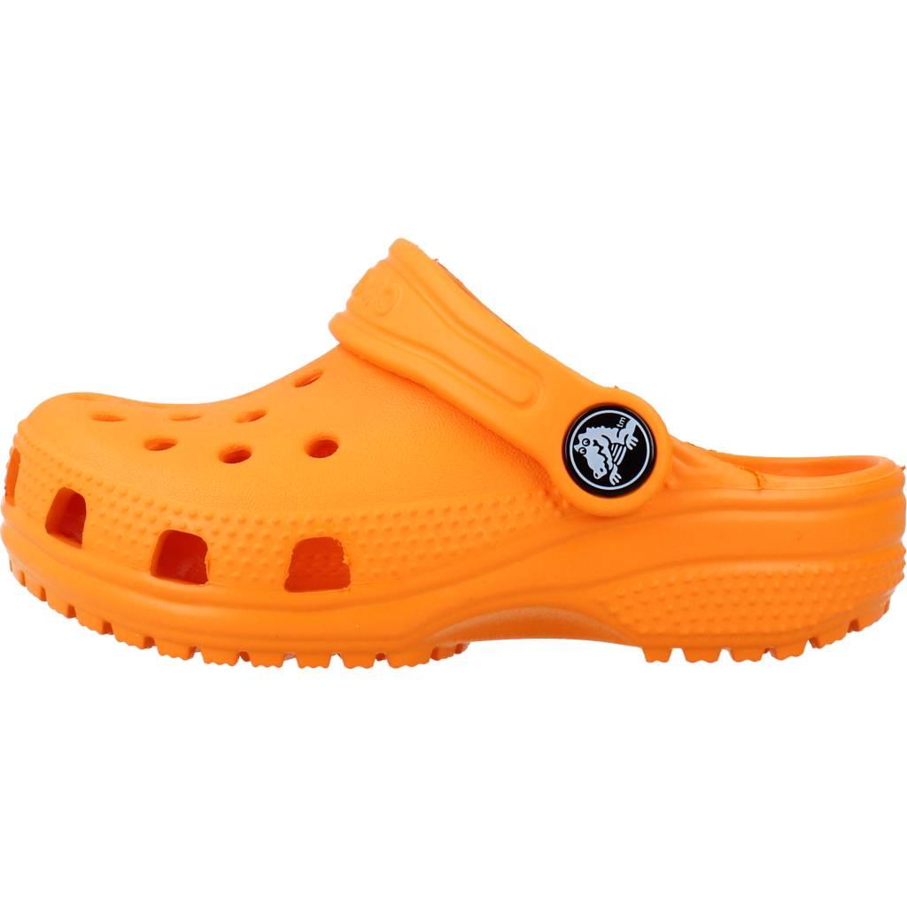 CROCS CLASSIC CLOG T en color NARANJA  (2)