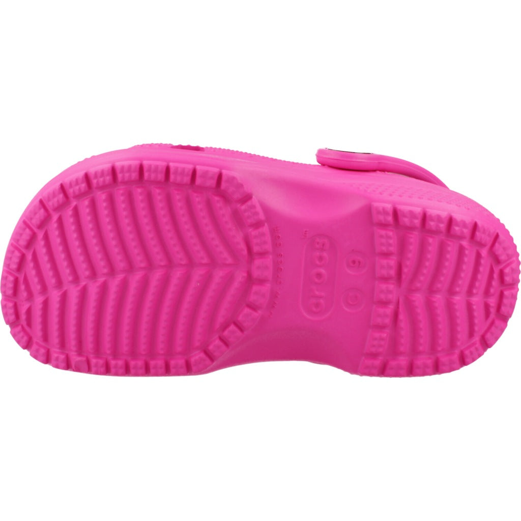 CROCS CLASSIC CLOG T en color ROSA  (6)