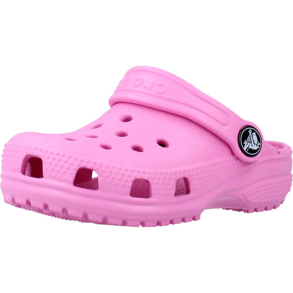 CROCS CLASSIC CLOG T en color ROSA  (1)