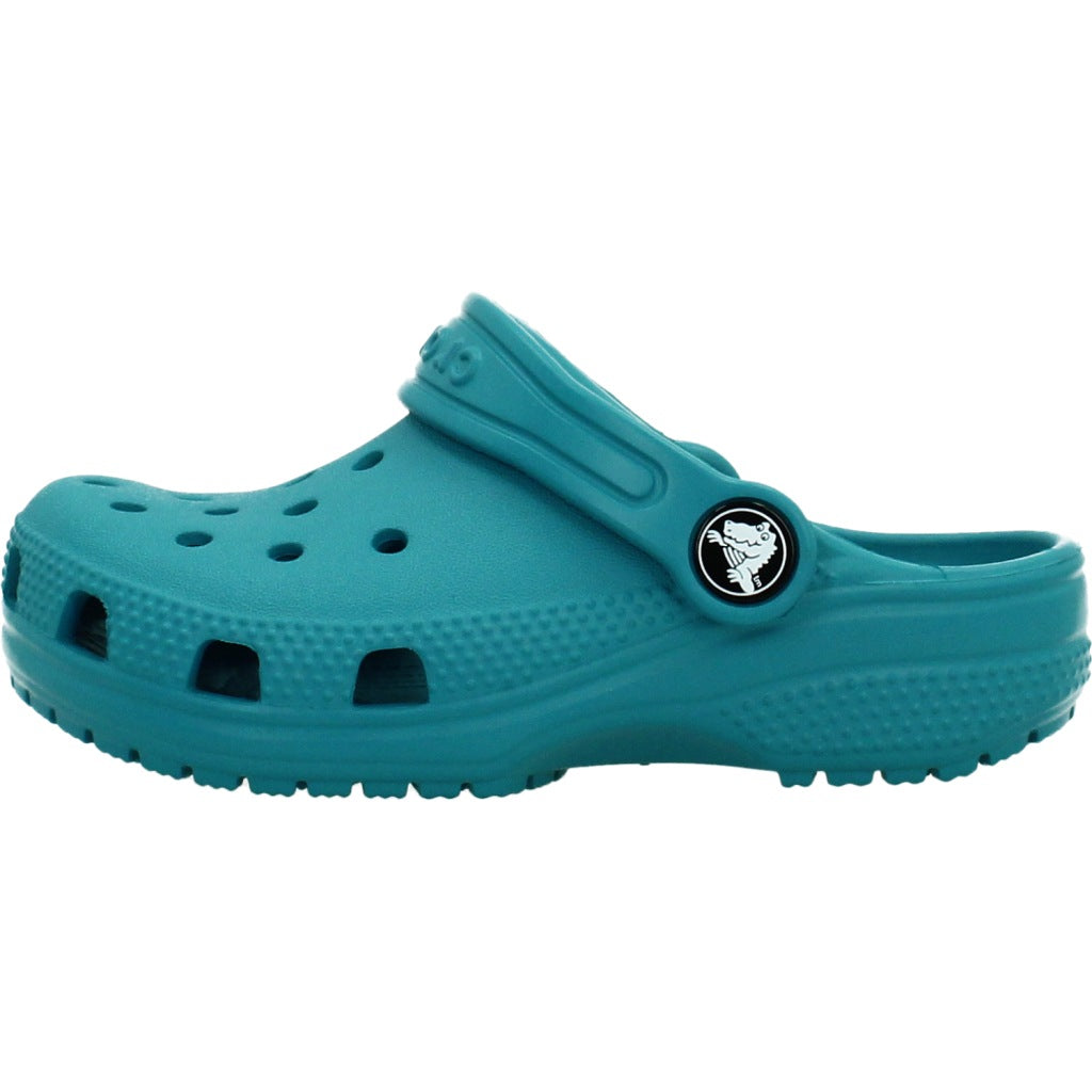 CROCS CLASSIC CLOG T en color AZUL  (2)