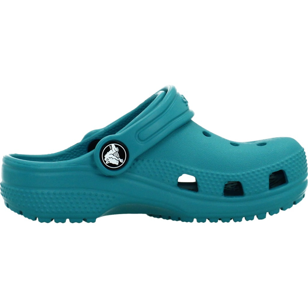 CROCS CLASSIC CLOG T en color AZUL  (4)