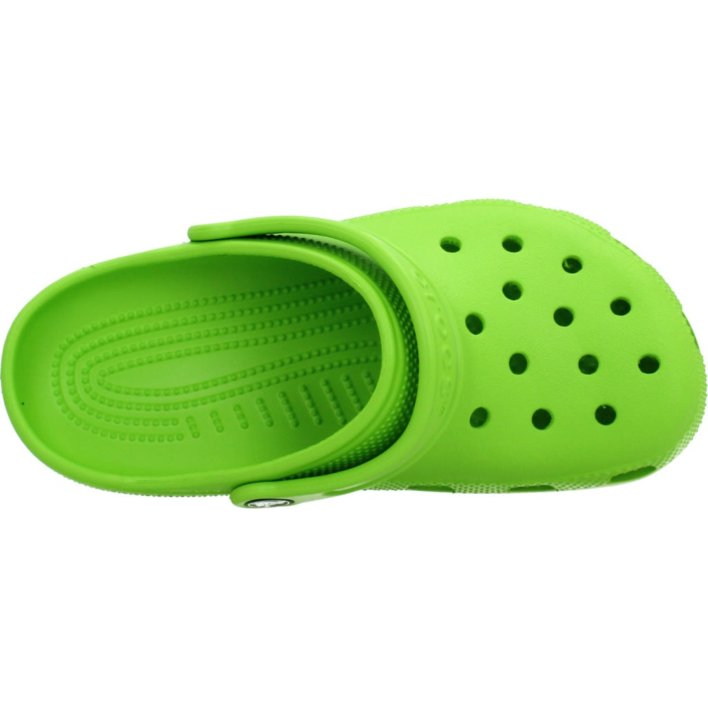 CROCS CLASSIC CLOG K en color VERDE  (6)