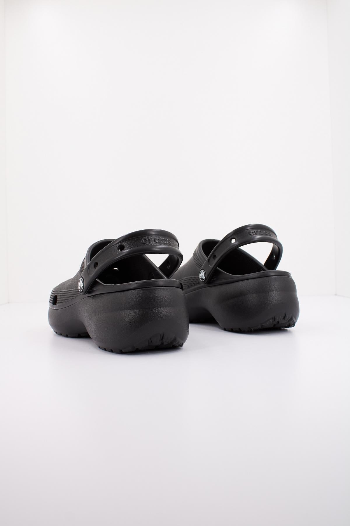 CROCS CLASSIC PLATFORM CLOG W en color NEGRO  (3)