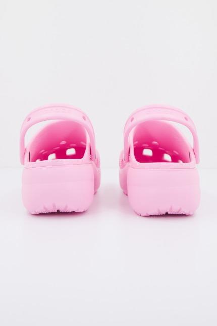 CROCS CLASSIC PLATFORM CLOG W en color ROSA  (3)