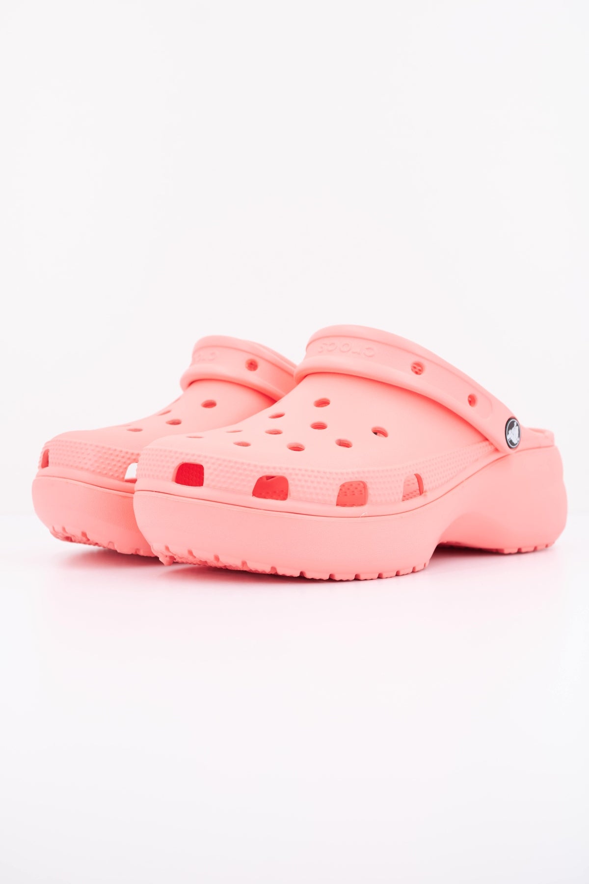 CROCS CLASSIC PLATFORM CLOG W en color ROSA  (2)