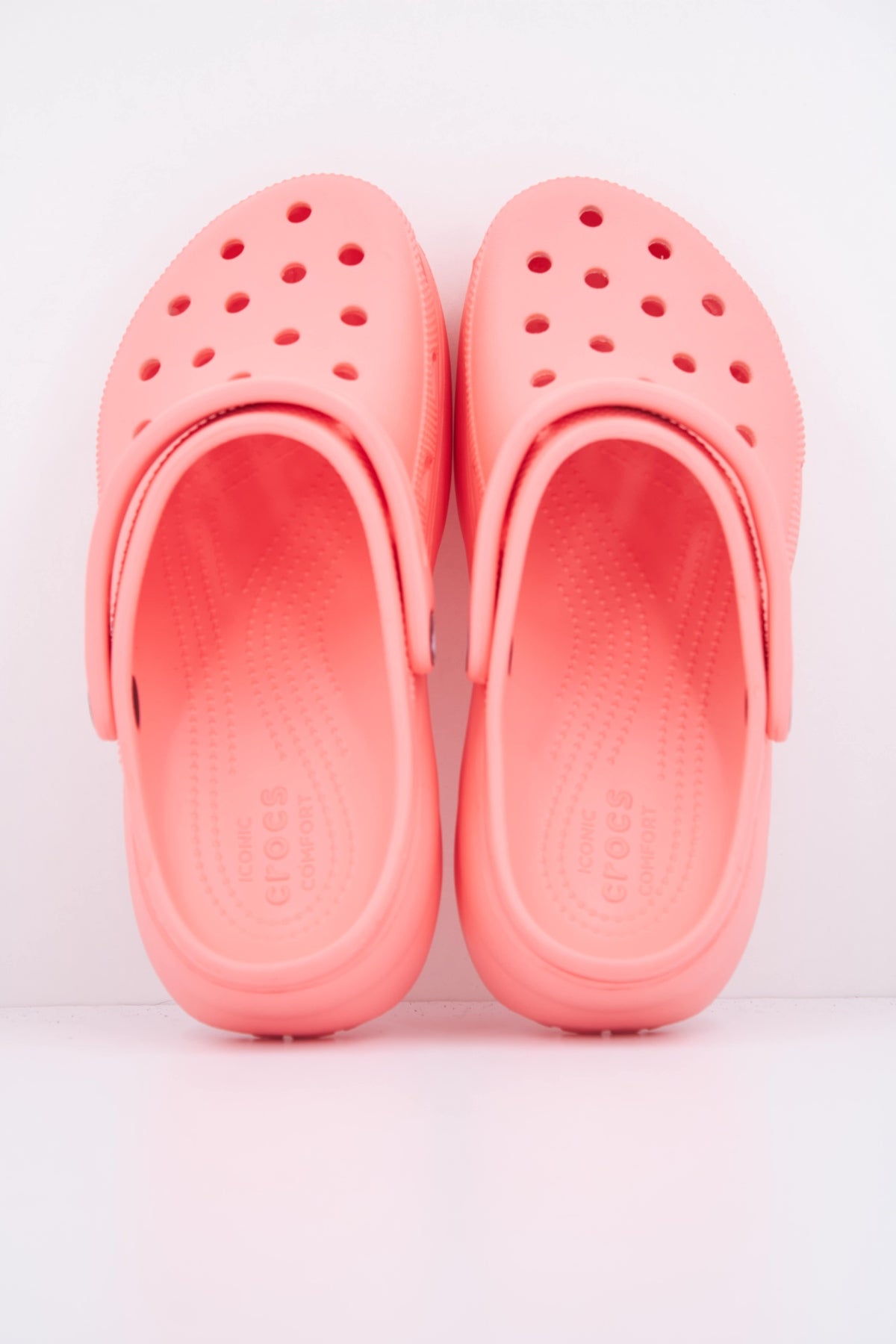 CROCS CLASSIC PLATFORM CLOG W en color ROSA  (3)