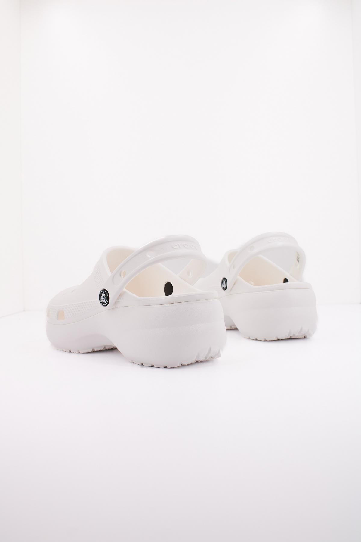 CROCS CLASSIC PLATFORM CLOG W en color BLANCO  (3)