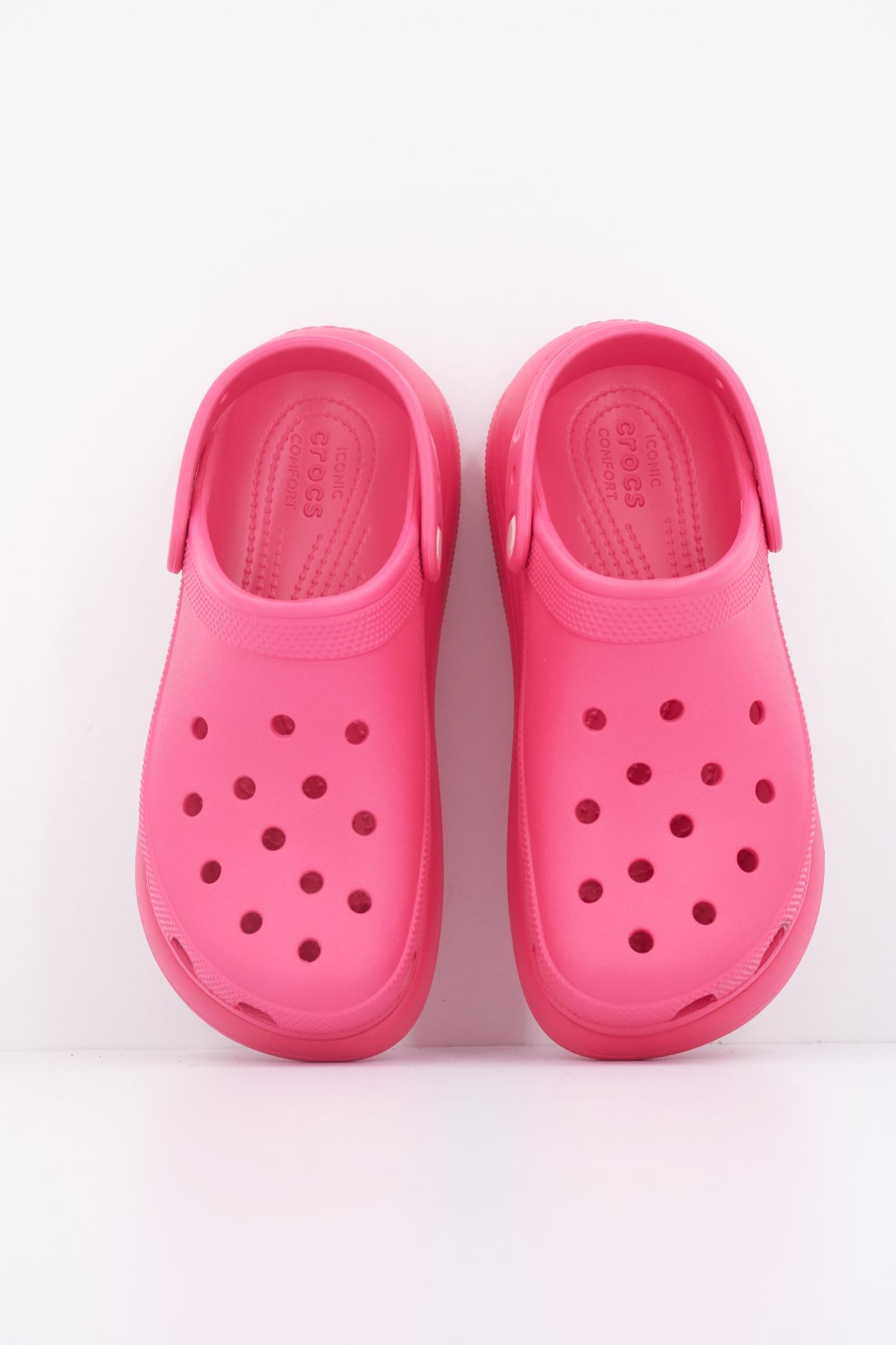 CROCS CLASSIC CRUSH CLOG en color ROSA  (3)