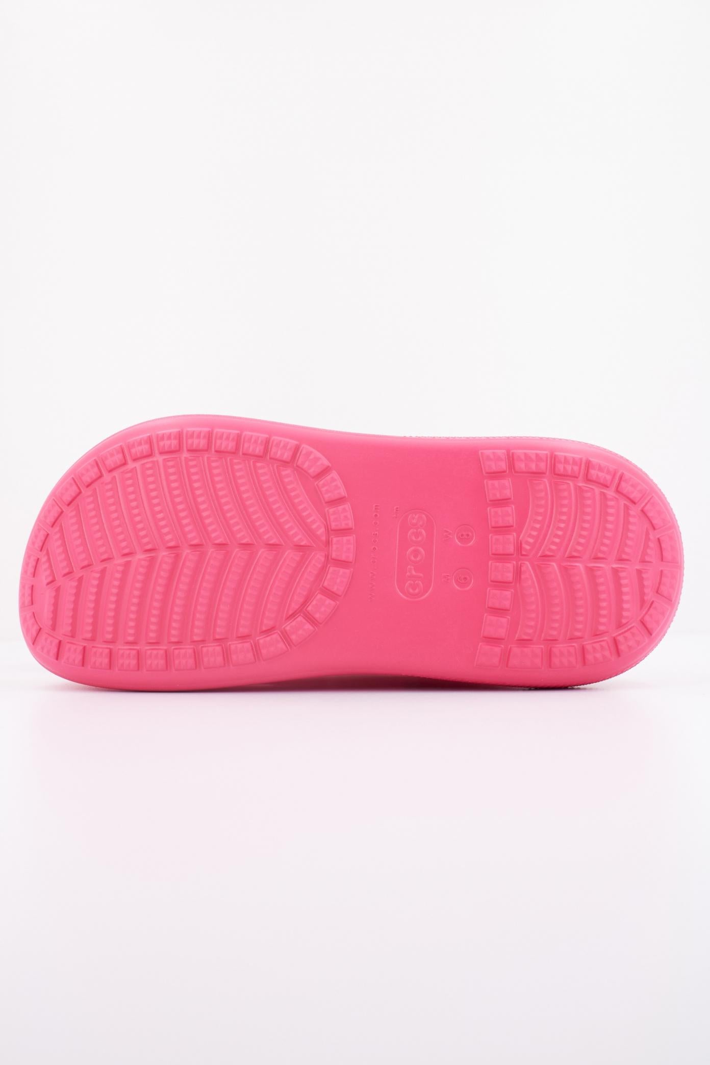 CROCS CLASSIC CRUSH CLOG en color ROSA  (5)