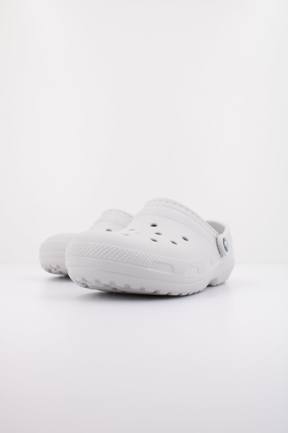 CROCS CLASSIC LINED CLOG en color GRIS  (2)