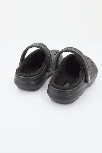 CROCS CLASSIC LINED CLOG en color NEGRO  (4)