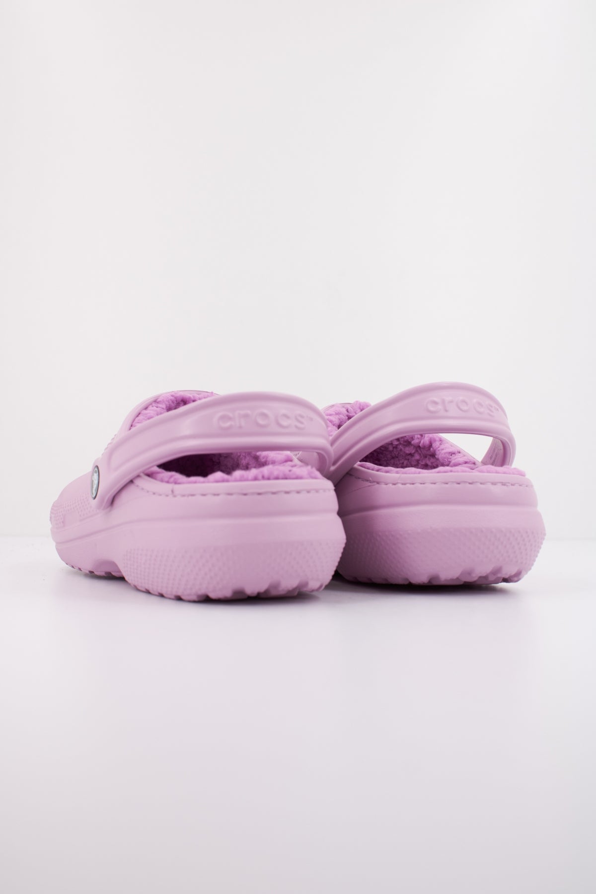 CROCS CLASSIC LINED CLOG en color ROSA  (4)