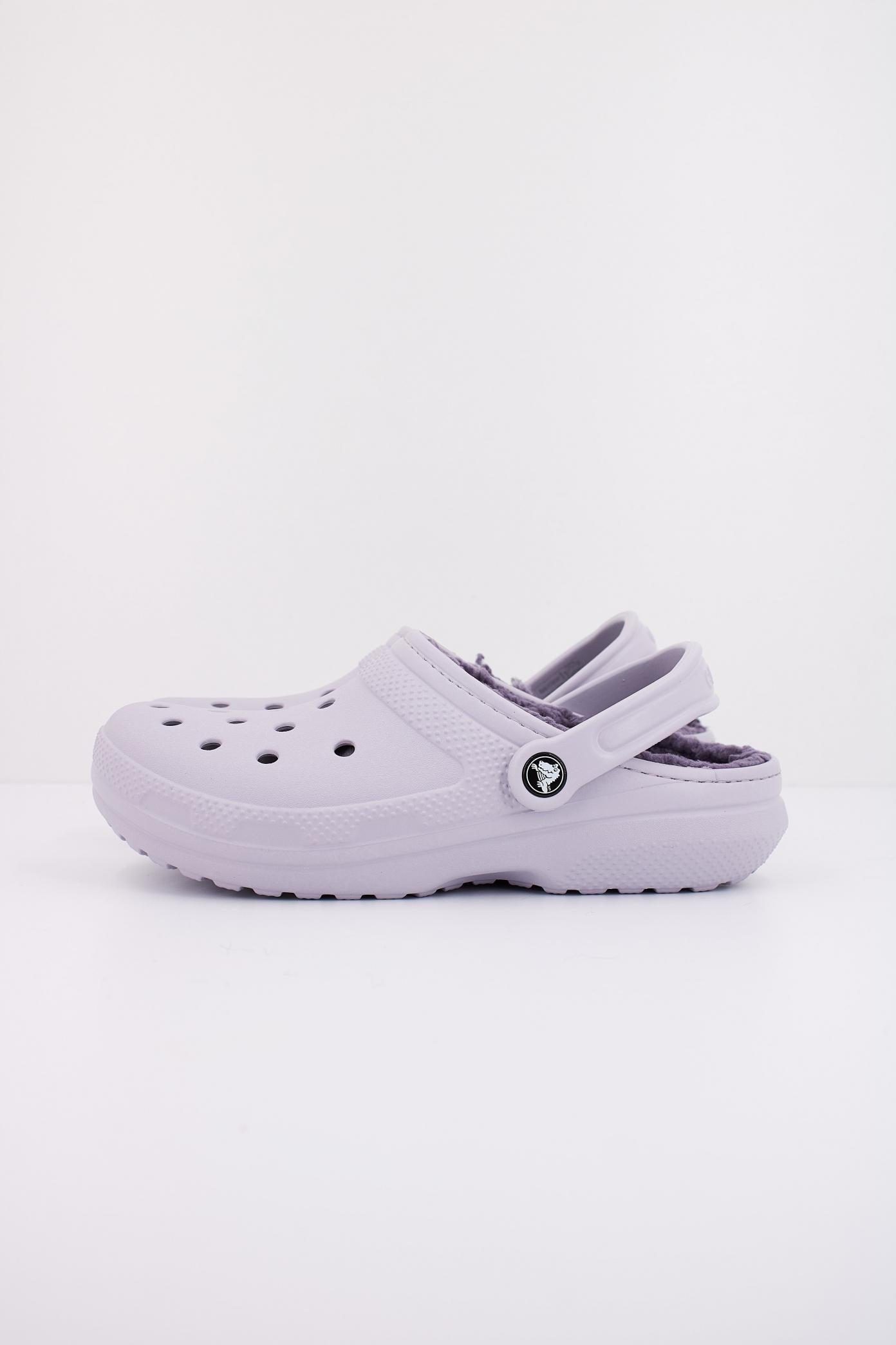 CROCS CLASSIC LINED CLOG en color VIOLETA  (1)