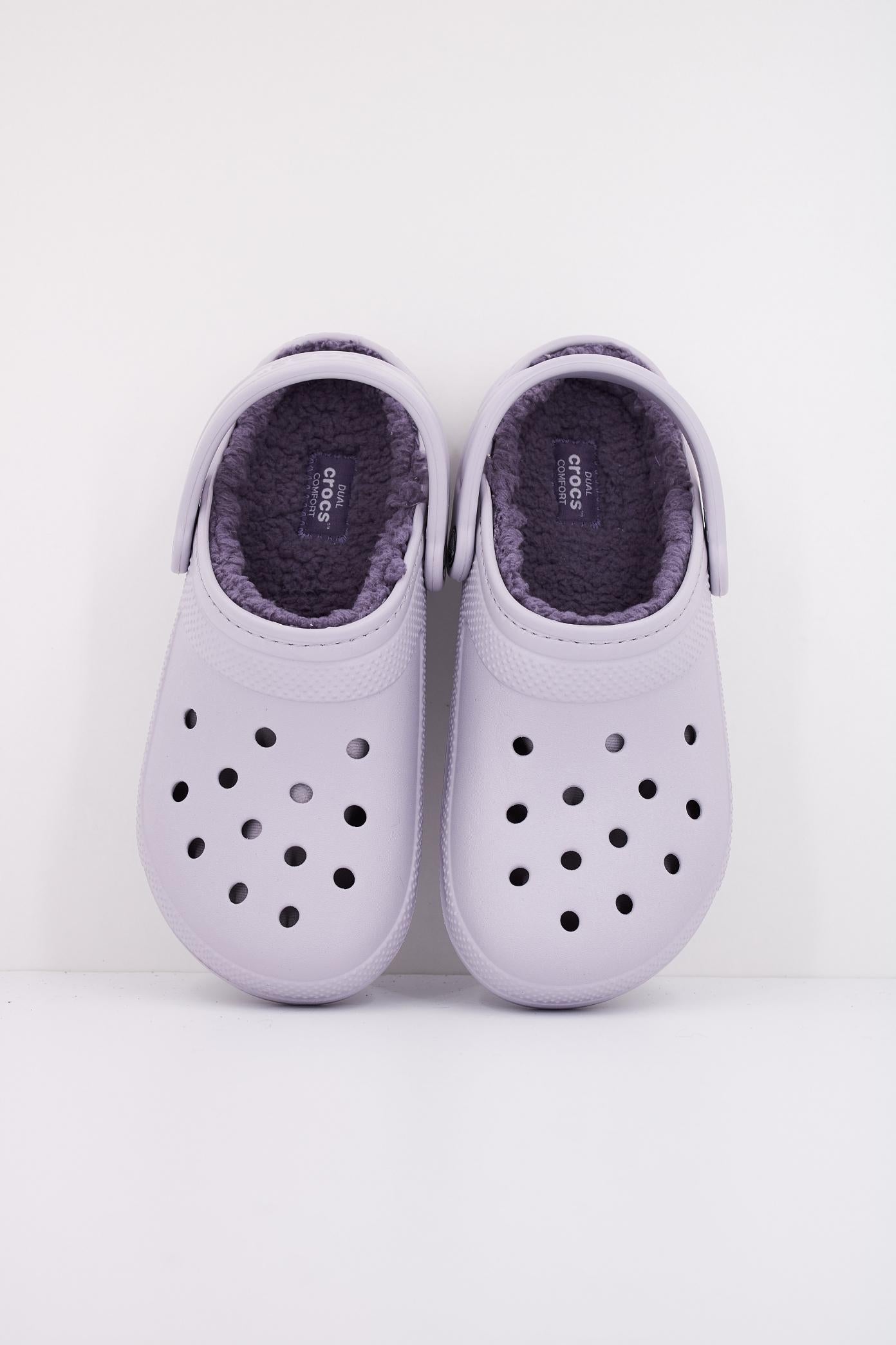 CROCS CLASSIC LINED CLOG en color VIOLETA  (3)