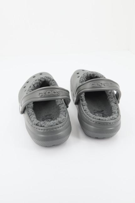 CROCS CLASSIC LINED CLOG en color GRIS  (3)