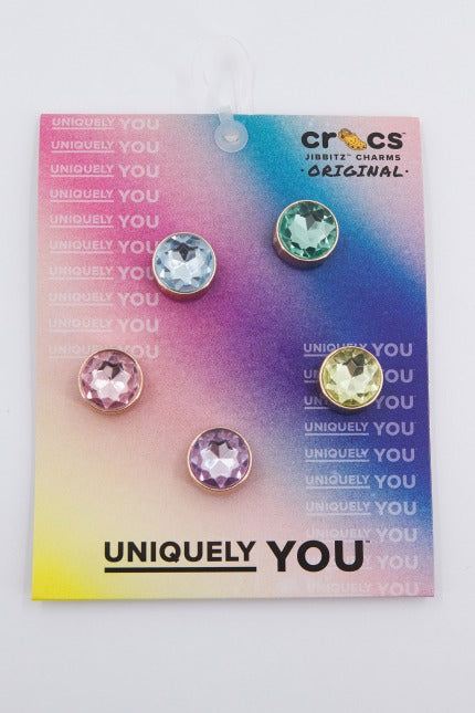 CROCS JIBBITZ CHARMS ORIGINAL GOLD AND GEM  PACK en color MULTICOLOR  (1)
