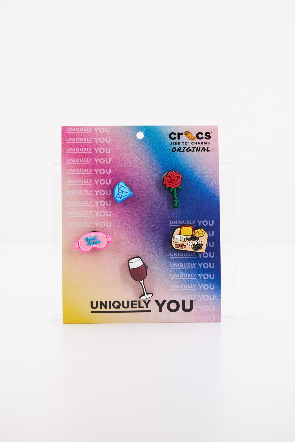 CROCS JIBBITZ CHARMS ORIGINAL PACK  NOCHE DE CHICAS en color MULTICOLOR  (1)