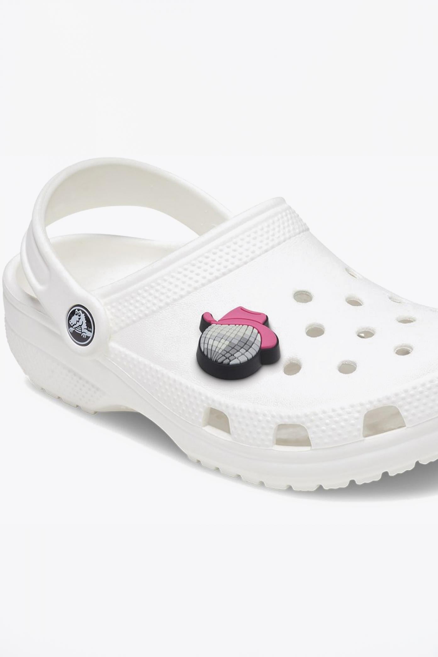 CROCS BOLA DISCO VAQUERA en color PLATA  (3)