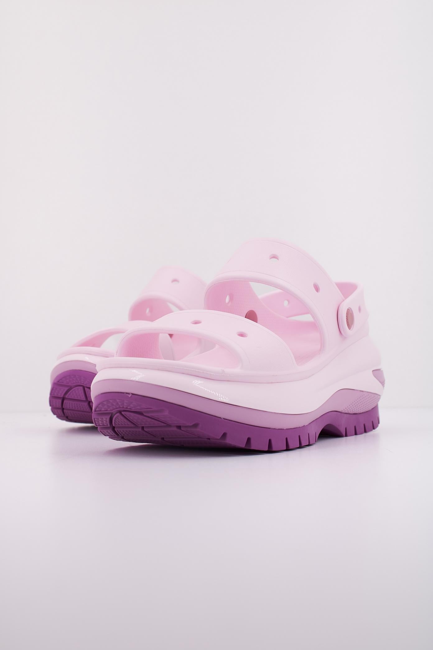 CROCS CLASSIC MEGA CRUSH SANDAL en color ROSA  (2)