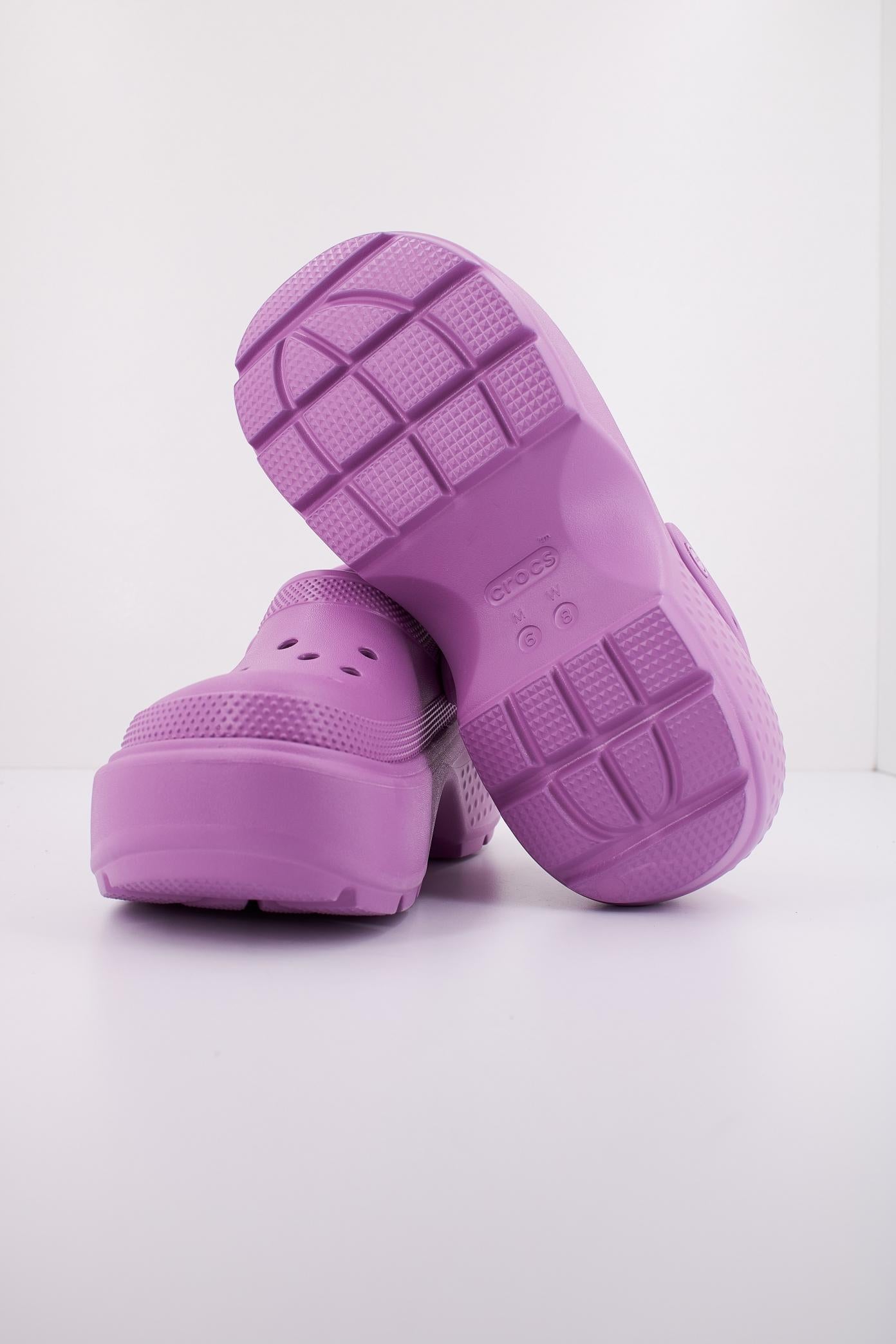 CROCS STOMP CLOG en color ROSA  (5)