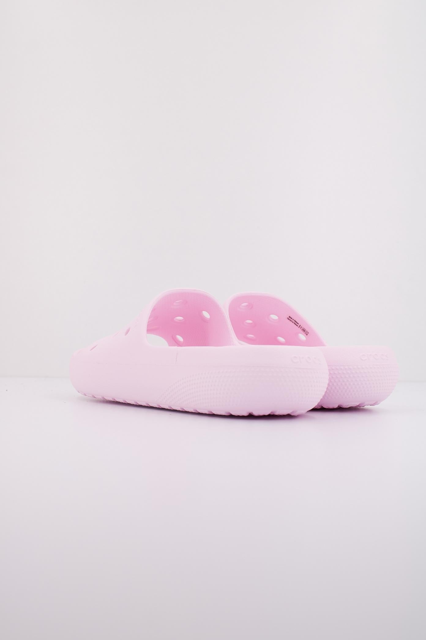 CROCS CLASSIC SLIDE V en color ROSA  (4)