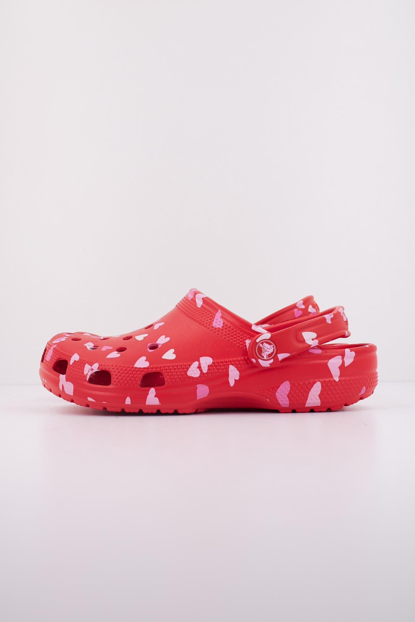 CROCS  CLASSIC VDAY CLOG U en color ROJO  (1)