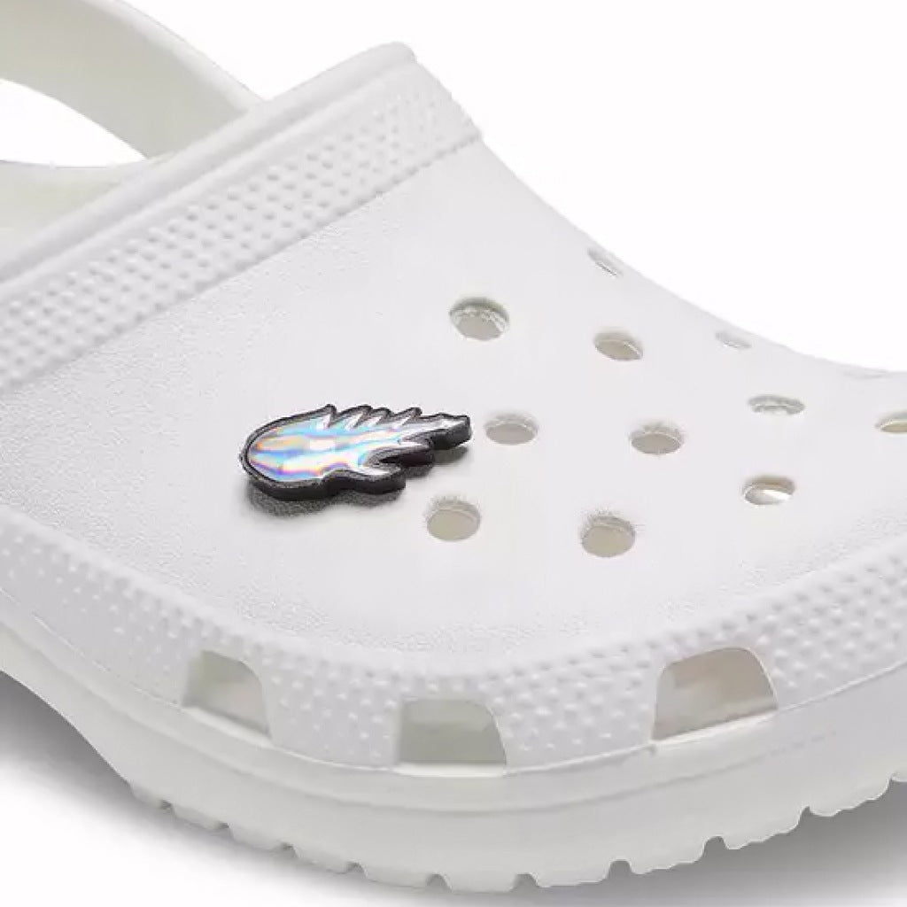 CROCS IRIDESCENT METEOR en color PLATA  (6)